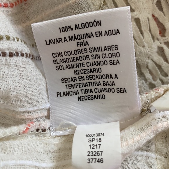 Style & Co Bell-Sleeve Peasant Blouse XXL - Picture 9 of 9